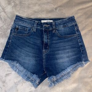 High Waist Jean Shorts US 7 (27)